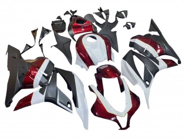 Wholesale 2009-2012 Honda CBR600RR Motorcycle Fairings - White Red Matte Black Canada