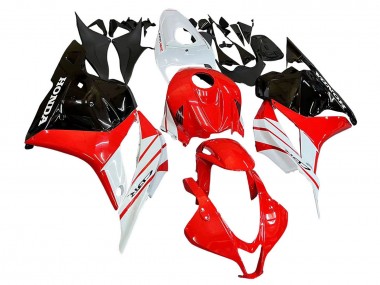 Wholesale 2009-2012 Honda CBR600RR Motorcycle Fairing - White Red Glossy Black Canada