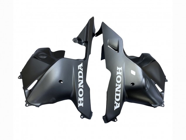 2009-2012 Honda CBR600RR Motorcycle Fairings - Red Glossy Black Matte Black Stripe Canada