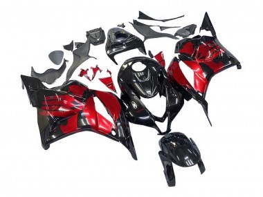 Wholesale 2009-2012 Honda CBR600RR Motorcycle Fairings - Red Glossy Black Canada