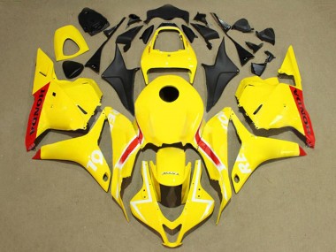 Wholesale 2009-2012 Honda CBR600RR Motorcycle Fairings - Yellow Red White Repsol Canada
