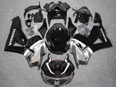 Wholesale 2013-2023 Honda CBR600RR Motorcycle Fairings - Silver Glossy Black Canada