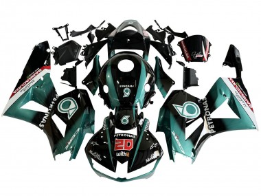 Wholesale 2013-2023 Honda CBR600RR Motorcycle Fairing - Teal Blue Glossy Black Petronas 20 Canada