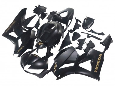 Wholesale 2013-2023 Honda CBR600RR Motorcycle Fairings - Matte Black Gold Decals Canada