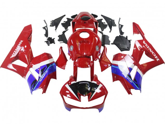 2013-2023 Honda CBR600RR Motorcycle Fairings - Red Blue Canada