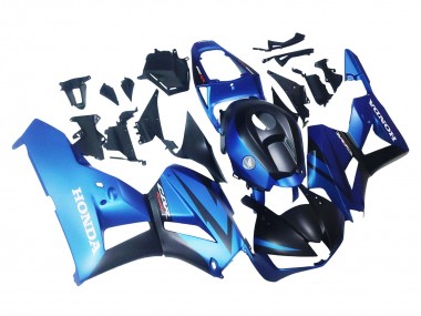 Wholesale 2013-2023 Honda CBR600RR Motorcycle Fairings - Blue Matte Black Racing Canada