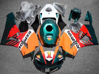 Wholesale 2013-2023 Honda CBR600RR Motorcycle Fairings - Orange White Red Glossy Black Dark Green Repsol 1 Canada