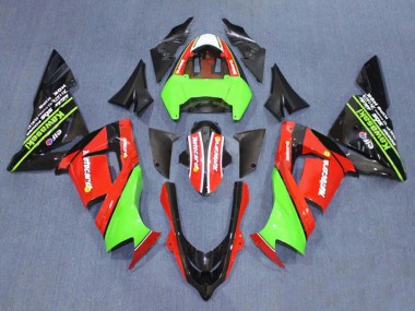 Wholesale 2004-2005 Kawasaki ZX10R Motorcycle Fairings - Green White Ninja Canada