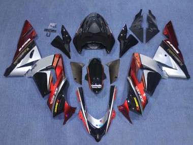 Wholesale 2004-2005 Kawasaki ZX10R Motorcycle Fairings - White Black Fluorescent Yellow Ninja Canada