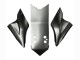 2006-2007 Kawasaki ZX10R Motorcycle Fairings - Matte Grey Canada