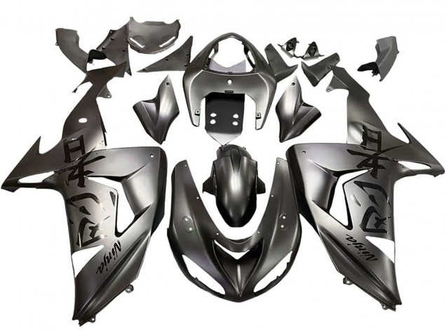2006-2007 Kawasaki ZX10R Motorcycle Fairings - Matte Grey Canada