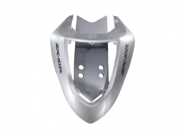 2006-2007 Kawasaki ZX10R Motorcycle Fairings - Silver Black Ninja Canada