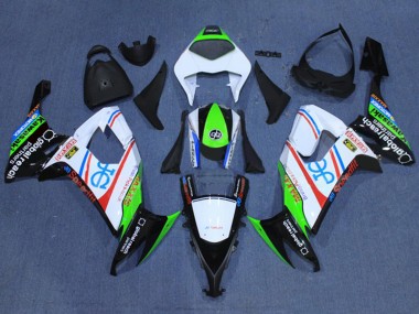 Wholesale 2008-2010 Kawasaki ZX10R Motorcycle Fairings - White Fluorescent Green Red Black Canada