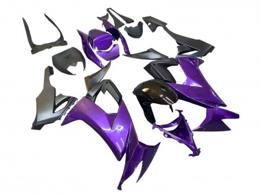 Wholesale 2008-2010 Kawasaki ZX10R Motorcycle Fairings - Purple Black Canada
