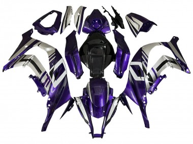 Wholesale 2008-2010 Kawasaki ZX10R Motorcycle Fairings - Purple Silver Black Canada