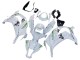 2011-2015 Kawasaki ZX10R Motorcycle Fairings - White Green Stripe Black Ninja Canada