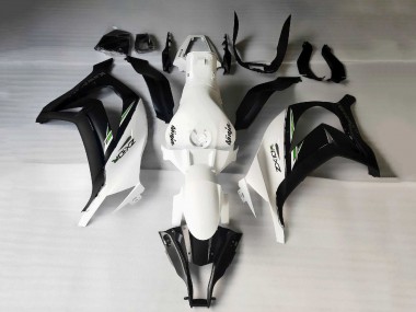 Wholesale 2011-2015 Kawasaki ZX10R Motorcycle Fairings - White Matte Black Green Decals Canada