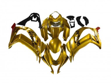 Wholesale 2016-2020 Kawasaki ZX10R Motorcycle Fairing - Gold Black Canada