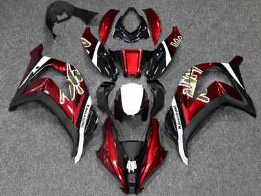 Wholesale 2016-2020 Kawasaki ZX10R Motorcycle Fairings - Red Glossy Black White Canada