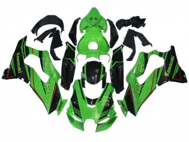 Wholesale 2021-2025 Kawasaki ZX10R Motorcycle Fairings - Green Glossy Black Canada