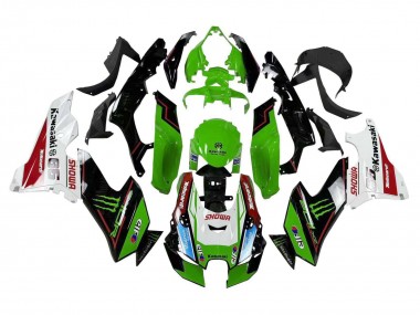 Wholesale 2021-2025 Kawasaki ZX10R Motorcycle Fairings - Green Black White Red Blue Showr Elf Monster Canada