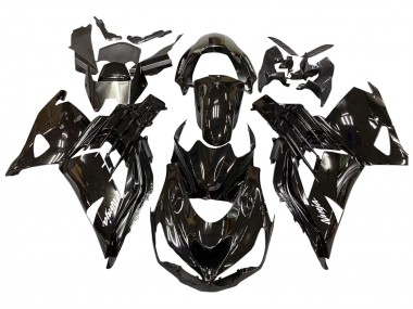 Wholesale 2012-2024 Kawasaki ZX14R ZZR1400 Motorcycle Fairings - Glossy Black Matte Black White Ninja Canada