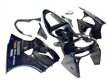 Wholesale 1998-1999 Kawasaki ZX6R Motorcycle Fairings - Glossy Black Yellow Elf Bridgestone Canada