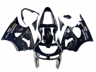 Wholesale 1998-1999 Kawasaki ZX6R Motorcycle Fairings - Glossy Black Yellow Elf Bridgestone Canada