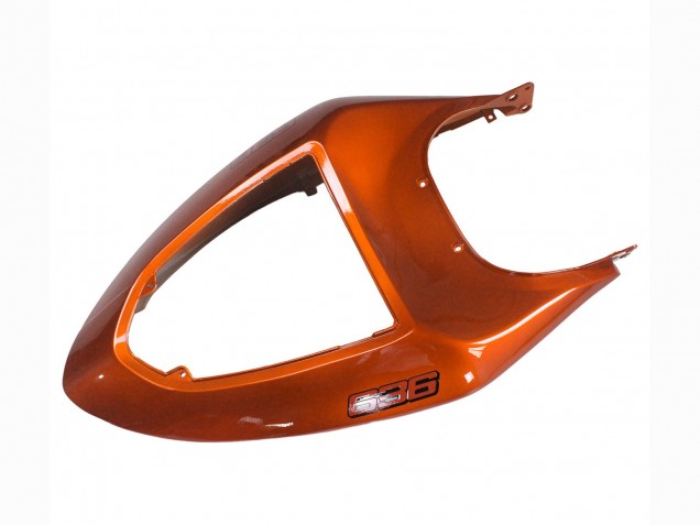 2005-2006 Kawasaki ZX6R Motorcycle Fairing - Orange Black Canada