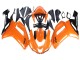2007-2008 Kawasaki ZX6R Motorcycle Fairings - Orange Black Ninja Canada