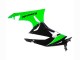 2009-2012 Kawasaki ZX6R Motorcycle Fairings - Green Glossy Black Canada