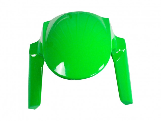 2009-2012 Kawasaki ZX6R Motorcycle Fairings - Green Glossy Black Canada