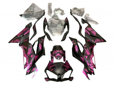 Wholesale 2019-2022 Kawasaki ZX6R Motorcycle Fairings - Purple Black Canada