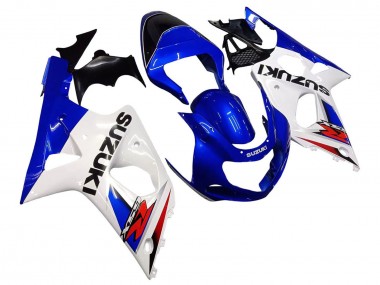 Wholesale 2000-2002 Suzuki GSXR1000 Motorcycle Fairings - White Blue Red Canada