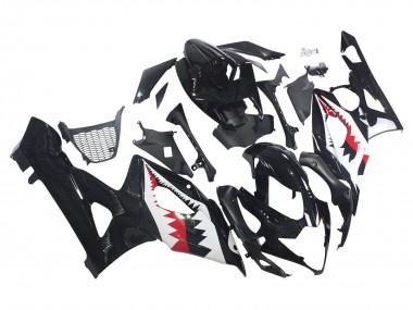 Wholesale 2005-2006 Suzuki GSXR 1000 Motorcycle Fairings - Glossy Black Red White Shark Canada