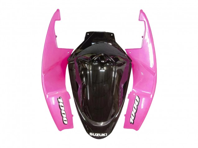 2005-2006 Suzuki GSXR 1000 Motorcycle Fairings - Glossy Black Pink Canada
