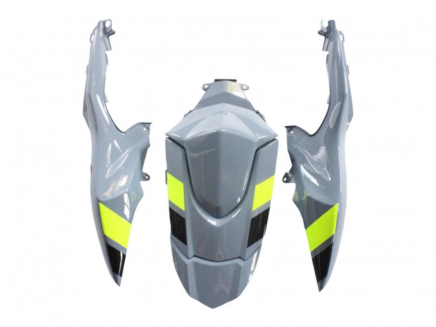 2009-2016 Suzuki GSXR 1000 Motorcycle Fairings - Grey Neon Yellow Black Motul Canada
