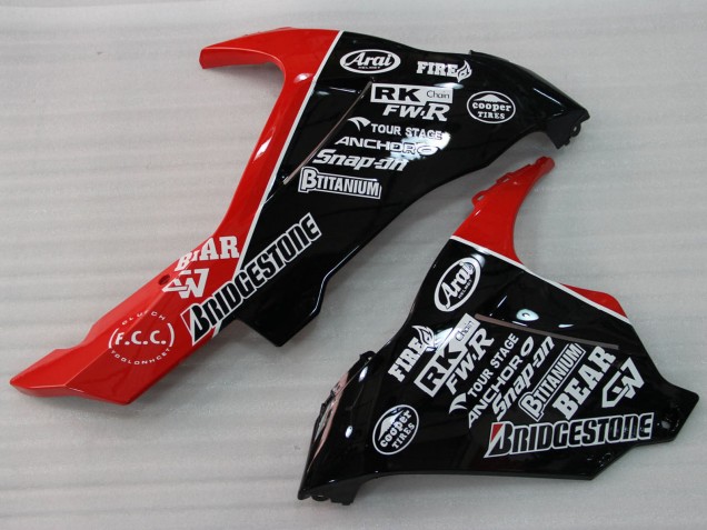 2009-2016 Suzuki GSXR 1000 Motorcycle Fairings - Red Black White 13 Canada