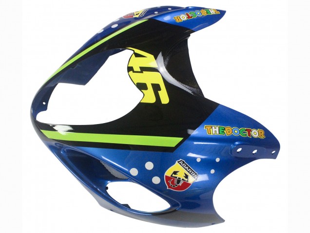 1996-2007 Suzuki GSXR 1300 Hayabusa Motorcycle Fairings - Blue Green Shark 46 Canada