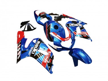 Wholesale 2001-2003 Suzuki GSXR 600 / GSXR 750 Motorcycle Fairings - Blue Red Racing Canada
