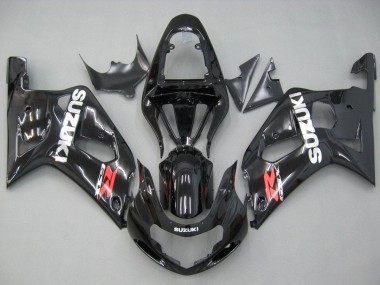 Wholesale 2001-2003 Suzuki GSXR 600 / GSXR 750 Motorcycle Fairings - Glossy Black Red White Canada