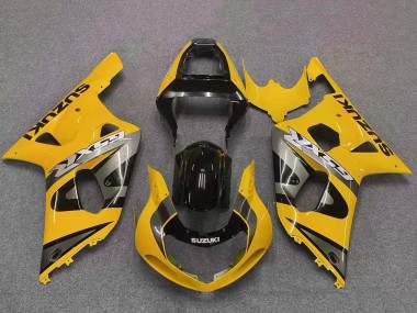 Wholesale 2001-2003 Suzuki GSXR 600 / GSXR 750 Motorcycle Fairing - Yellow Grey Glossy Black Canada