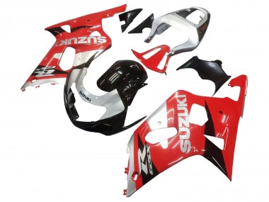 Wholesale 2001-2003 Suzuki GSXR 600 / GSXR 750 Motorcycle Fairing - Red White Glossy Black Canada