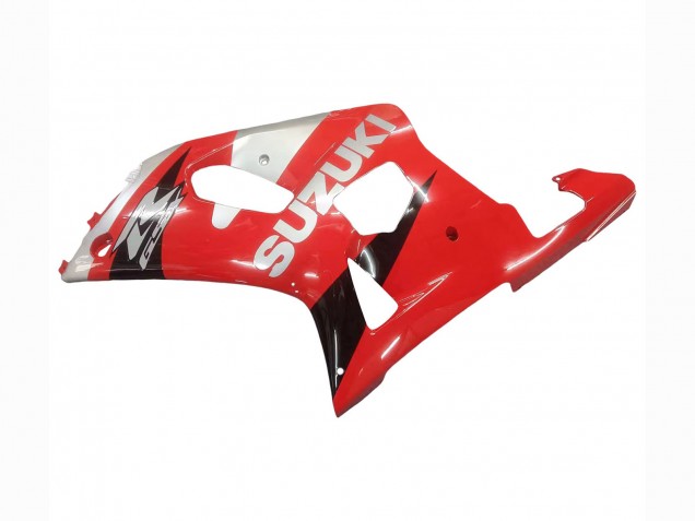 2001-2003 Suzuki GSXR 600 / GSXR 750 Motorcycle Fairing - Red White Glossy Black Canada