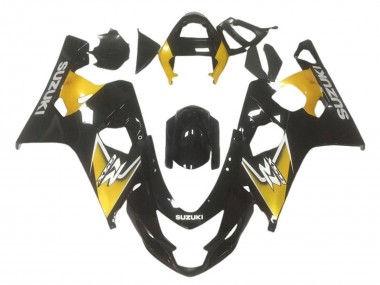 Wholesale 2001-2003 Suzuki GSXR 600 / GSXR 750 Motorcycle Fairings - Yellow Glossy Black Canada