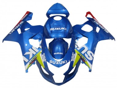 Wholesale 2004-2005 Suzuki GSXR 600 / GSXR 750 Motorcycle Fairings - Blue Green Red Motul Canada