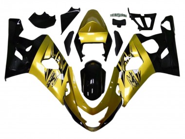 Wholesale 2004-2005 Suzuki GSXR 600 / GSXR 750 Motorcycle Fairings - Gold Black Canada