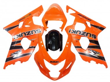 Wholesale 2004-2005 Suzuki GSXR 600 / GSXR 750 Motorcycle Fairings - Orange Black Canada