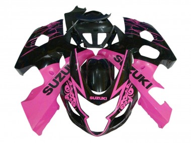 Wholesale 2004-2005 Suzuki GSXR 600 / GSXR 750 Motorcycle Fairing - Pink Glossy Black Canada