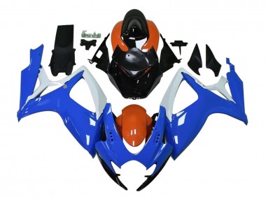 Wholesale 2004-2005 Suzuki GSXR 600 / GSXR 750 Motorcycle Fairings - White Blue Orange Black Canada